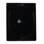 Jewellery box for necklace black front close BXN84BL