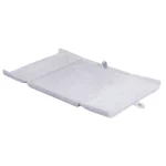 Jewellery box for necklace grey flat lay open BXN84GR