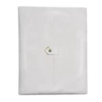 Jewellery box for necklace grey front close BXN84GR