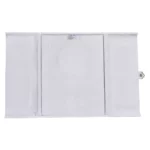 Jewellery box for necklace grey open front BXN84GR