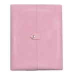 Jewellery box for necklace pink front close BXN84PI