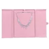 Jewellery-box-for-necklace-pink-front-with-jewellery-BXN84PI Jewellery box for necklace pink front with jewellery BXN84PI