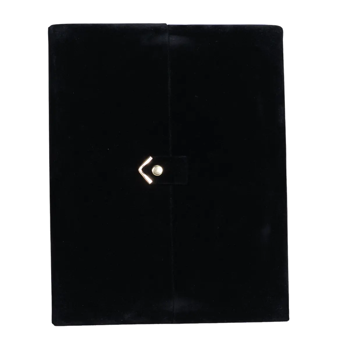 velvet-jewelry-set-box-black-front-close-BXS83BL velvet jewelry set box black front close BXS83BL