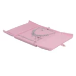velvet jewelry set box pink flat lay open with jewellery BXS83PI