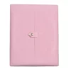 velvet jewelry set box pink front close BXS83PI