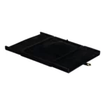 necklace jewelry box black open angle view BXN83BL