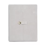 necklace jewelry box grey close stand front BXN83GR