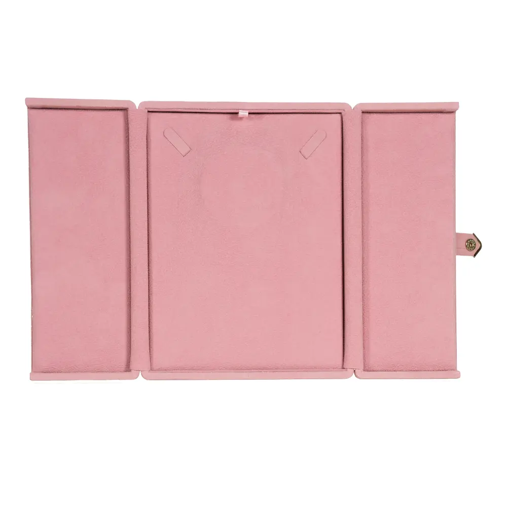 necklace jewelry box pink open stand front BXN83PI 13 Febru