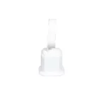 Bangle Stand leatherette large size white front view BS89