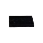 small jewellery tray velvet black large front view TRAV84L