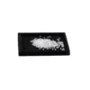 small jewellery tray velvet black large front view with gens TRAV84L