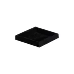 small jewellery tray velvet black medium angle view TRAV84L