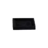 small jewellery tray velvet black medium front view TRAV84L
