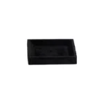 small jewellery tray velvet black medium front view TRAV84L
