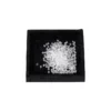 small jewellery tray velvet black medium top view with gens TRAV84L