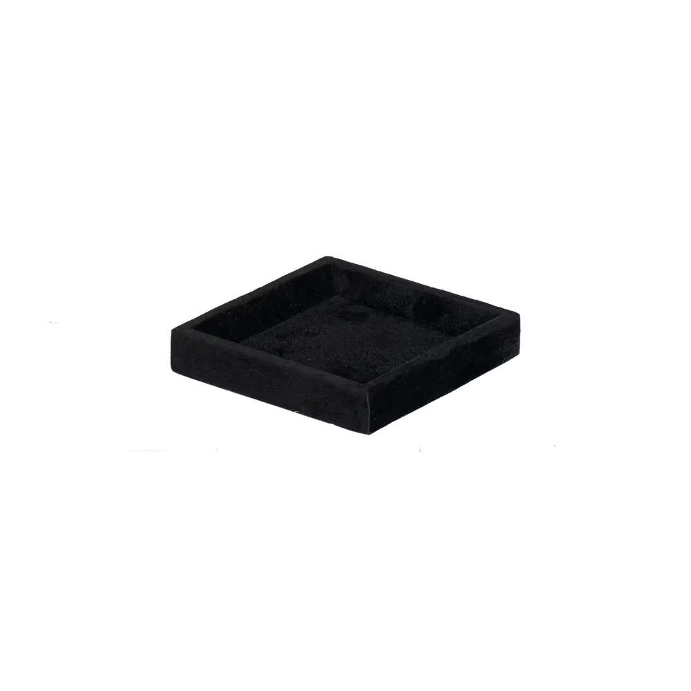 small jewellery tray velvet black small angle view TRAV84L