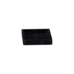 small jewellery tray velvet black small front view TRAV84L