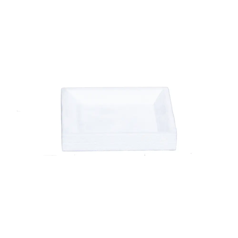 small jewellery tray velvet white medium front view TRAV84L