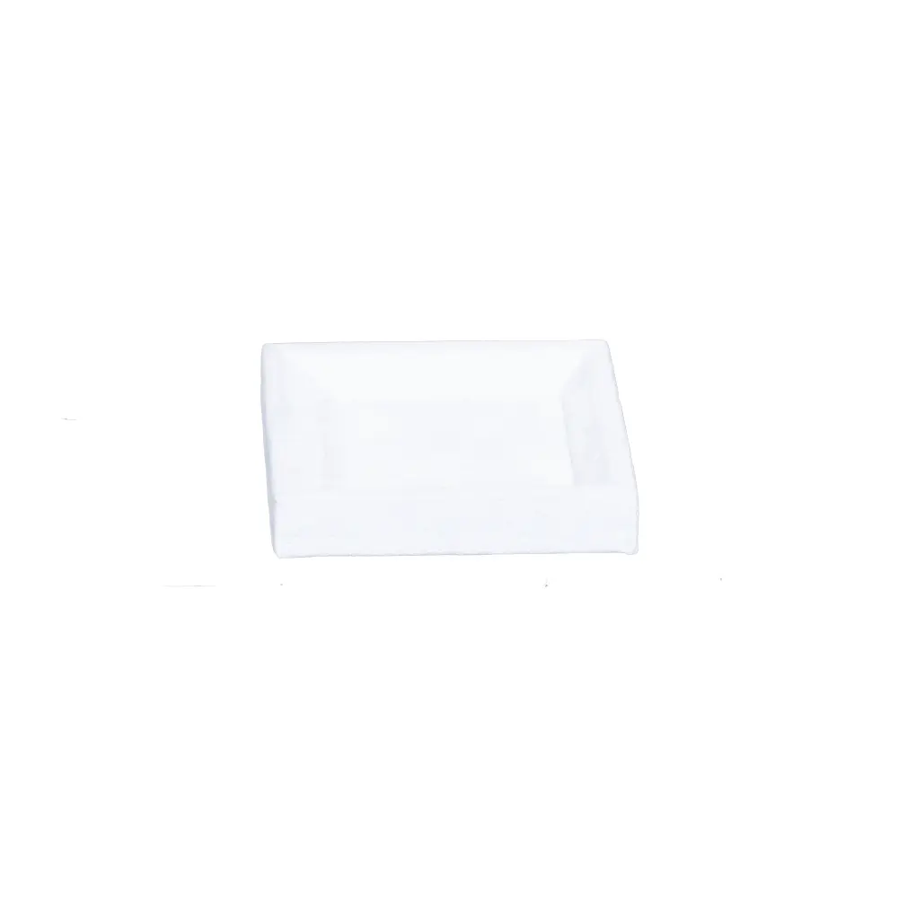 small jewellery tray velvet white small front view TRAV84L