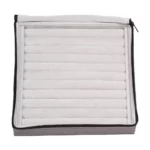 Large Travel Ring Case velvet open stand ZTRR80DGGR