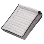 Large Travel Ring Case velvet open stand side view ZTRR80DGGR