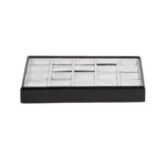 earring display tray small front view TRE82BLGR