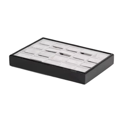 earring display tray small side view TRE82BLGR