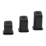 jewellery display holder ring 3in1 leatherette black front view 01 RS82LMS