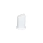 Jewellery display holder ring 3in1 leatherette large size white side view RS82LMS