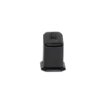 jewellery display holder ring 3in1 leatherette medium size black front view RS82LMS