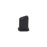jewellery display holder ring 3in1 leatherette medium size black side view RS82LMS