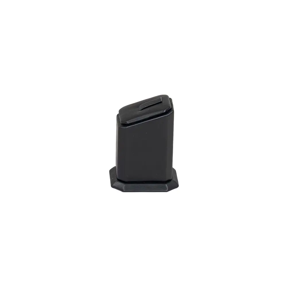 jewellery display holder ring 3in1 leatherette medium size black side view RS82LMS