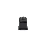 Jewellery display holder ring 3in1 leatherette small size black front view with ring RS82LMS