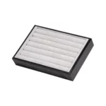 ring-display-tray-small-stand-side-view-TRR88BLGR ring display tray small stand side view TRR88BLGR