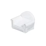 ring-earring-holder-leatherette-white-angle-view-R&ES80S ring earring holder leatherette white angle view RES80S