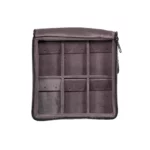 travel earring organiser velvet stand front view ZTRE82-DGIG