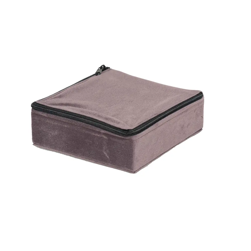 ravel necklace organiser velvet angle view ZTRP82-DGIG